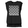 Women's Flowy Muscle Tee With Rolled Cuffs Thumbnail
