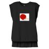 Women's Flowy Muscle Tee With Rolled Cuffs Thumbnail