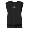 Women's Flowy Muscle Tee With Rolled Cuffs Thumbnail