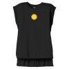 Women's Flowy Muscle Tee With Rolled Cuffs Thumbnail