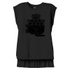 Women's Flowy Muscle Tee With Rolled Cuffs Thumbnail