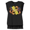 Women's Flowy Muscle Tee With Rolled Cuffs Thumbnail