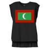 Women's Flowy Muscle Tee With Rolled Cuffs Thumbnail