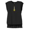 Women's Flowy Muscle Tee With Rolled Cuffs Thumbnail