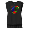 Women's Flowy Muscle Tee With Rolled Cuffs Thumbnail