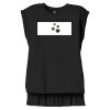 Women's Flowy Muscle Tee With Rolled Cuffs Thumbnail