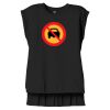 Women's Flowy Muscle Tee With Rolled Cuffs Thumbnail