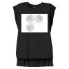 Women's Flowy Muscle Tee With Rolled Cuffs Thumbnail