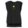 Women's Flowy Muscle Tee With Rolled Cuffs Thumbnail