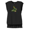 Women's Flowy Muscle Tee With Rolled Cuffs Thumbnail