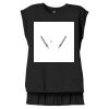 Women's Flowy Muscle Tee With Rolled Cuffs Thumbnail