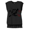 Women's Flowy Muscle Tee With Rolled Cuffs Thumbnail