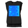 Women's Flowy Muscle Tee With Rolled Cuffs Thumbnail