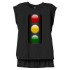 Women's Flowy Muscle Tee With Rolled Cuffs Thumbnail