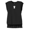Women's Flowy Muscle Tee With Rolled Cuffs Thumbnail