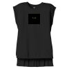 Women's Flowy Muscle Tee With Rolled Cuffs Thumbnail