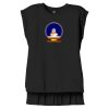 Women's Flowy Muscle Tee With Rolled Cuffs Thumbnail