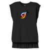 Women's Flowy Muscle Tee With Rolled Cuffs Thumbnail