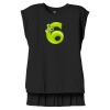 Women's Flowy Muscle Tee With Rolled Cuffs Thumbnail