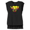 Women's Flowy Muscle Tee With Rolled Cuffs Thumbnail