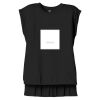 Women's Flowy Muscle Tee With Rolled Cuffs Thumbnail