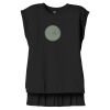 Women's Flowy Muscle Tee With Rolled Cuffs Thumbnail