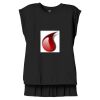Women's Flowy Muscle Tee With Rolled Cuffs Thumbnail