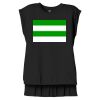 Women's Flowy Muscle Tee With Rolled Cuffs Thumbnail
