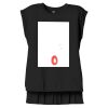 Women's Flowy Muscle Tee With Rolled Cuffs Thumbnail