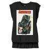 Women's Flowy Muscle Tee With Rolled Cuffs Thumbnail