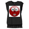 Women's Flowy Muscle Tee With Rolled Cuffs Thumbnail