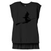 Women's Flowy Muscle Tee With Rolled Cuffs Thumbnail