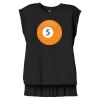 Women's Flowy Muscle Tee With Rolled Cuffs Thumbnail