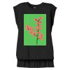 Women's Flowy Muscle Tee With Rolled Cuffs Thumbnail