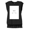 Women's Flowy Muscle Tee With Rolled Cuffs Thumbnail