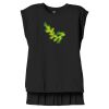 Women's Flowy Muscle Tee With Rolled Cuffs Thumbnail
