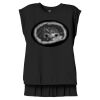 Women's Flowy Muscle Tee With Rolled Cuffs Thumbnail