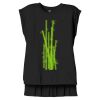 Women's Flowy Muscle Tee With Rolled Cuffs Thumbnail