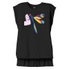 Women's Flowy Muscle Tee With Rolled Cuffs Thumbnail