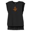 Women's Flowy Muscle Tee With Rolled Cuffs Thumbnail