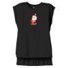 Women's Flowy Muscle Tee With Rolled Cuffs Thumbnail