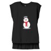 Women's Flowy Muscle Tee With Rolled Cuffs Thumbnail