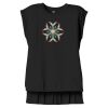 Women's Flowy Muscle Tee With Rolled Cuffs Thumbnail