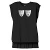 Women's Flowy Muscle Tee With Rolled Cuffs Thumbnail