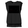 Women's Flowy Muscle Tee With Rolled Cuffs Thumbnail