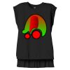 Women's Flowy Muscle Tee With Rolled Cuffs Thumbnail