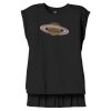 Women's Flowy Muscle Tee With Rolled Cuffs Thumbnail