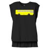 Women's Flowy Muscle Tee With Rolled Cuffs Thumbnail