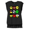 Women's Flowy Muscle Tee With Rolled Cuffs Thumbnail