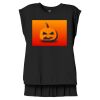 Women's Flowy Muscle Tee With Rolled Cuffs Thumbnail